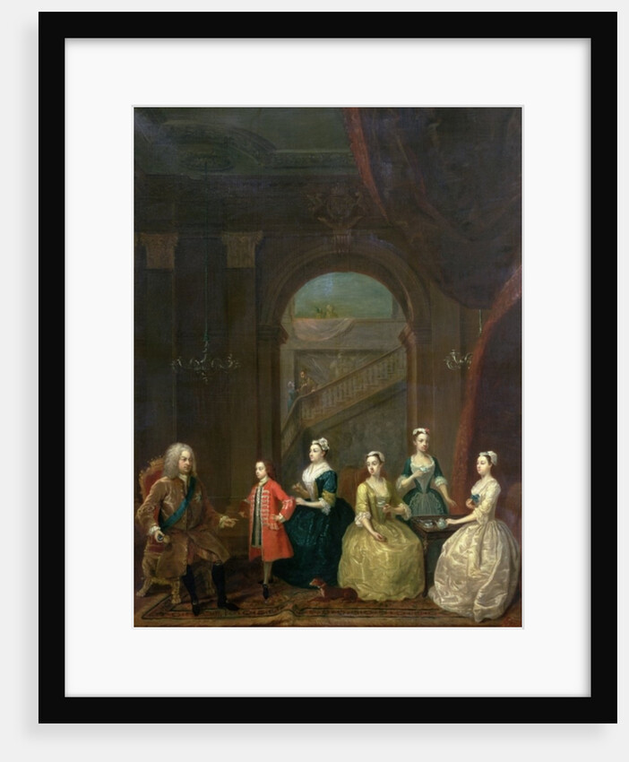 Thomas Wentworth, Earl of Strafford, and his family, c.1732 by Gawen Hamilton