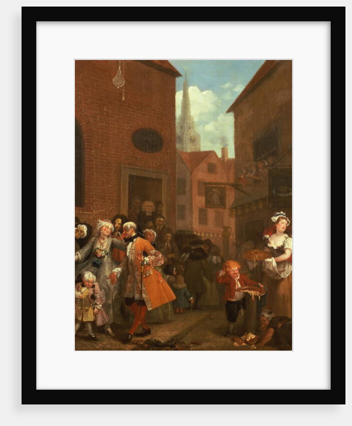 The Four Times of Day: Noon, 1736 by William Hogarth