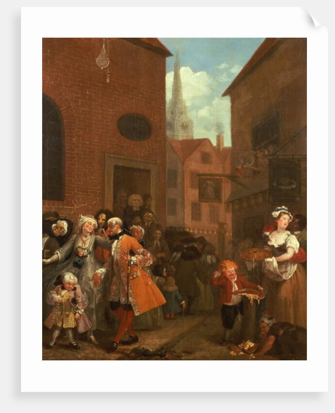 The Four Times of Day: Noon, 1736 by William Hogarth