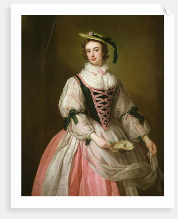 Portrait of Frances Macartney, c.1745 by George Knapton