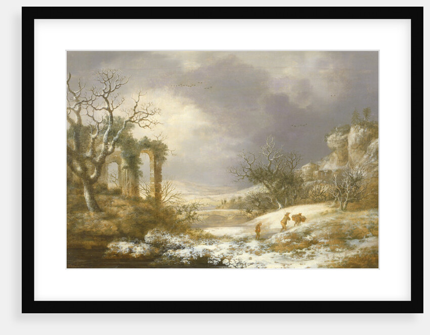 Winter Landscape, c.1750-60 by George of Chichester Smith