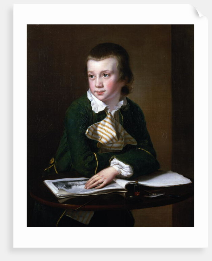 Portrait of the Revd William Rastall as a Boy by Joseph Wright of Derby