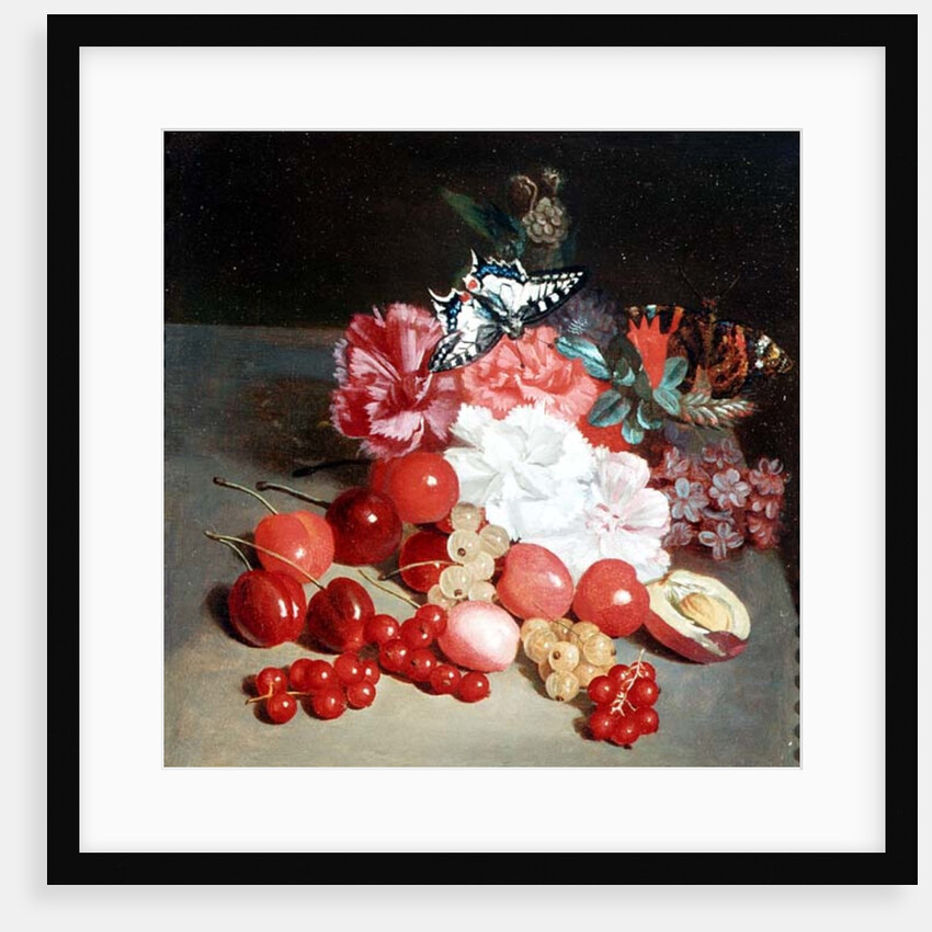 Still Life with Butterflies by Louis Leopold Boilly