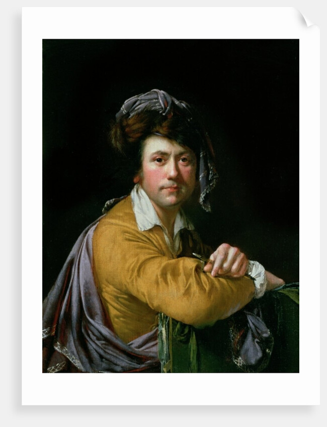 Self Portrait at the age of about Forty, c.1772-3 by Joseph Wright of Derby