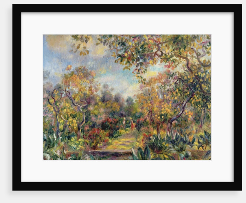 Landscape at Beaulieu, c.1893 by Pierre Auguste Renoir