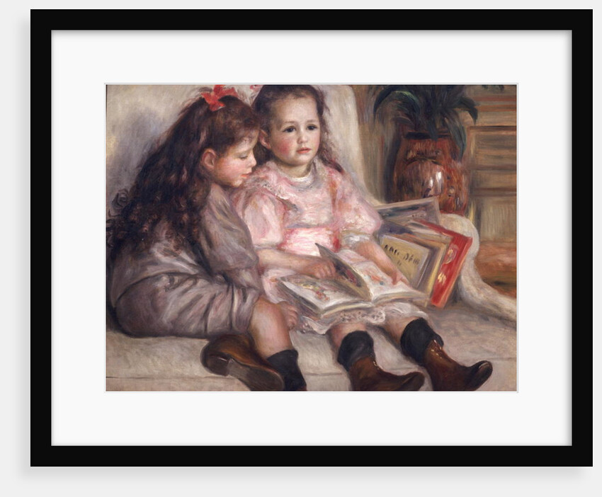 Portraits of children, or The Children of Martial Caillebotte, 1895 by Pierre Auguste Renoir