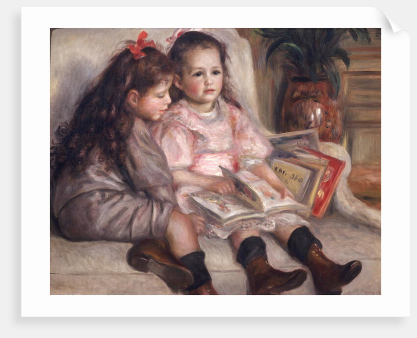 Portraits of children, or The Children of Martial Caillebotte, 1895 by Pierre Auguste Renoir