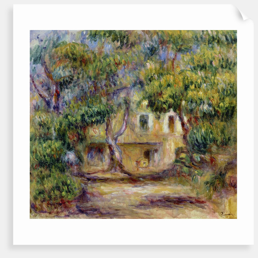 The Farm at Les Collettes, c.1915 by Pierre Auguste Renoir