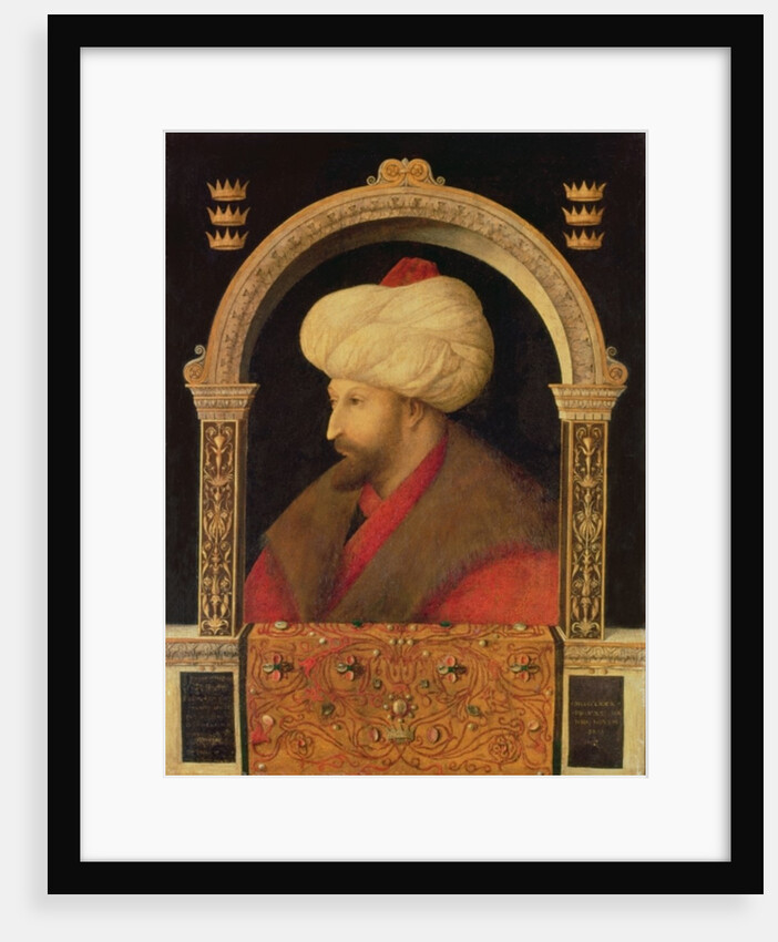 Sultan Mehmet II, 1480 by Gentile Bellini