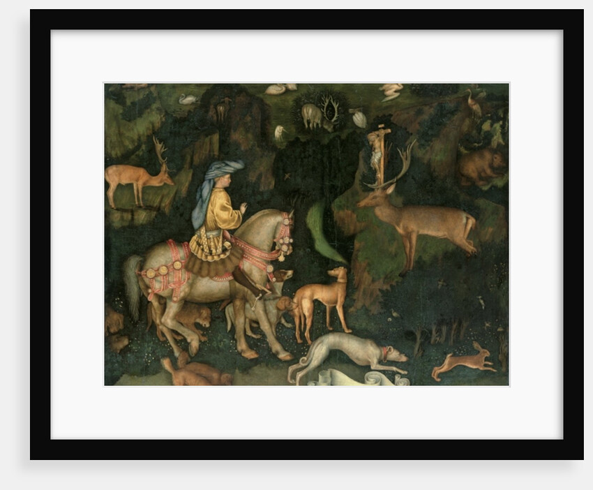 The Vision of Saint Eustace, c.1438-42 by Antonio Pisanello