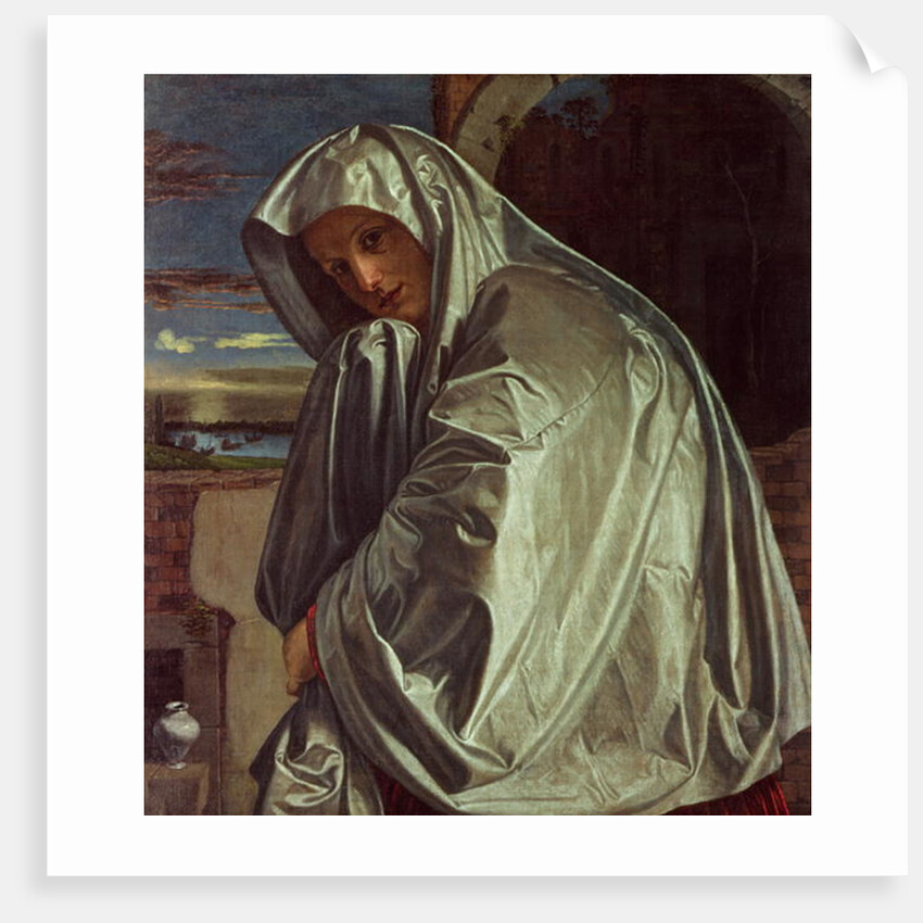 St. Mary Magdalene Approaching the Sepulchre, 1535-40 by Giovanni Girolamo Savoldo