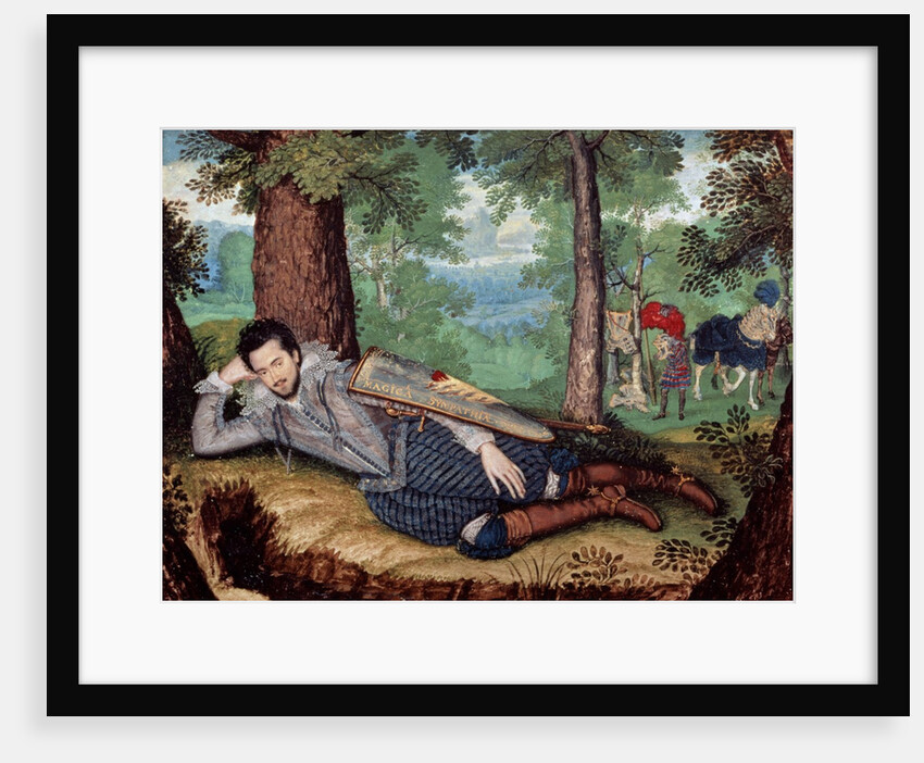 Edward Herbert, 1st Baron Herbert of Cherbury, c.1610-14 by Isaac Oliver