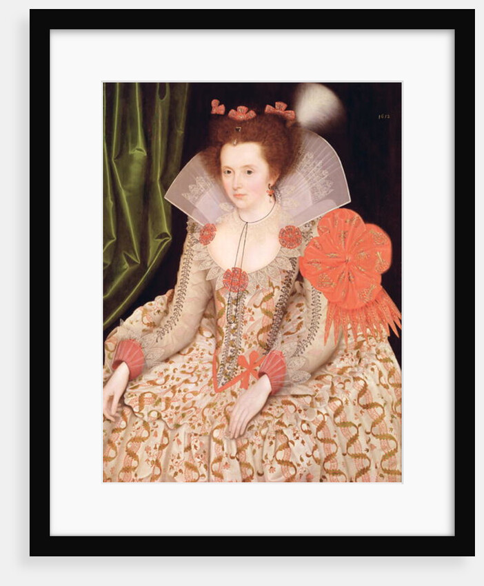 Princess Elizabeth, daughter of James I, 1612 by Marcus Gheeraerts