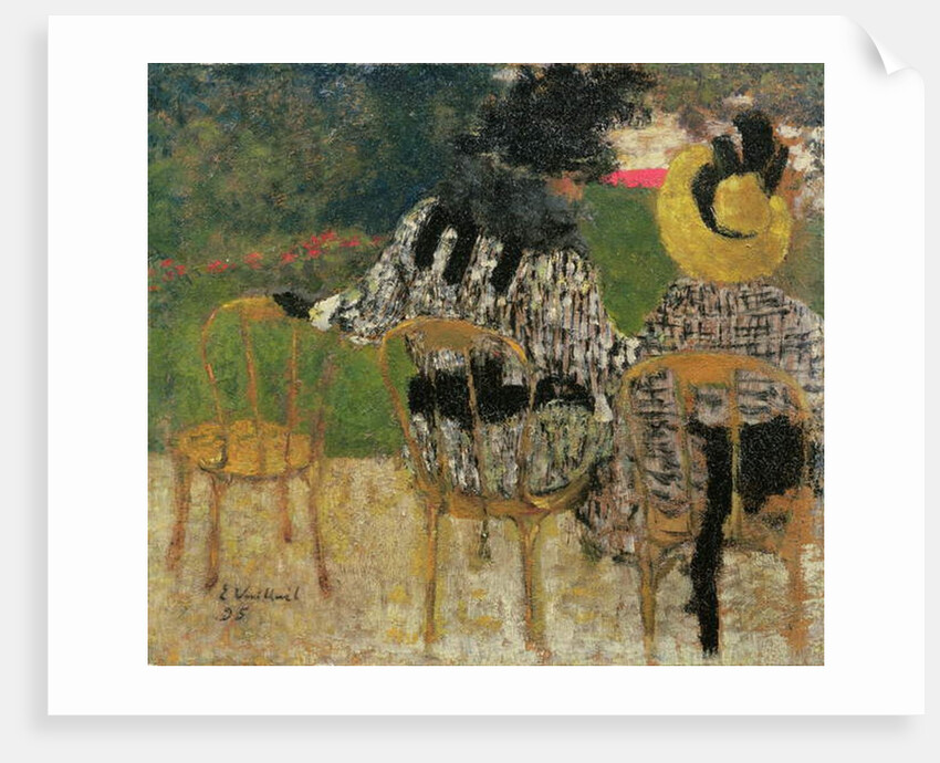 In the Tuileries Gardens, 1895 by Edouard Vuillard