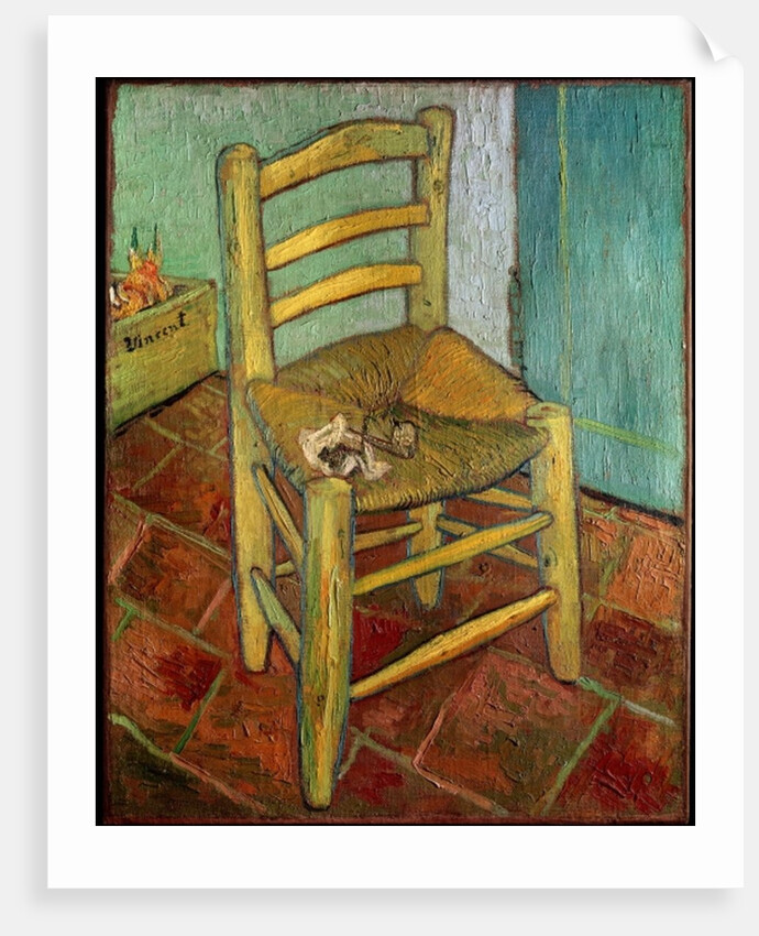 Vincent's Chair, 1888 by Vincent van Gogh