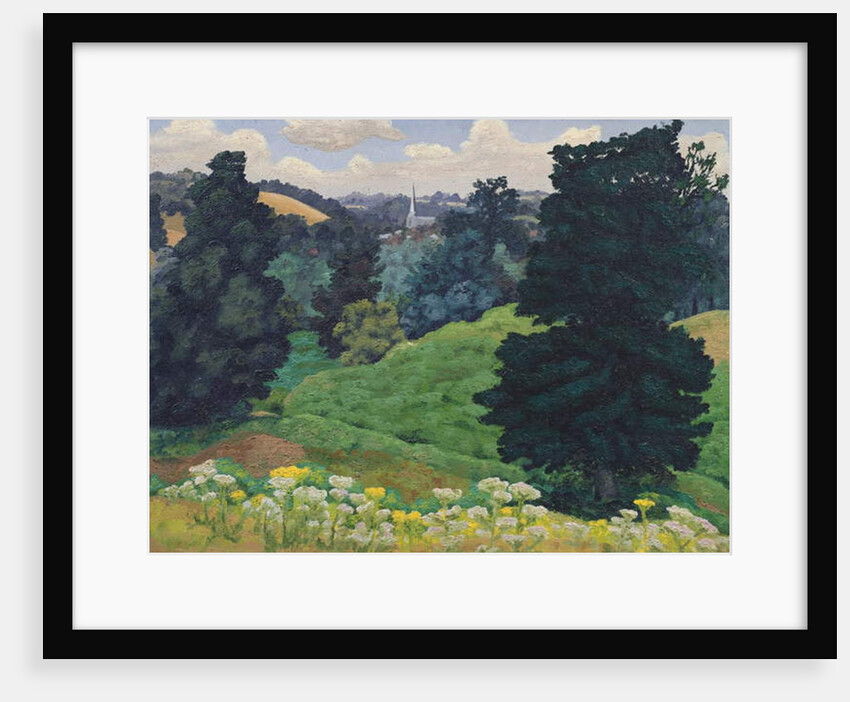 Hadleigh Church, c.1942 by Cedric Morris