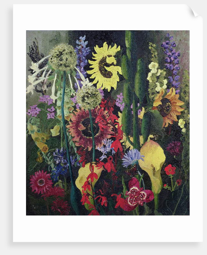 Garden Landscape No.2, 1931 by Cedric Morris