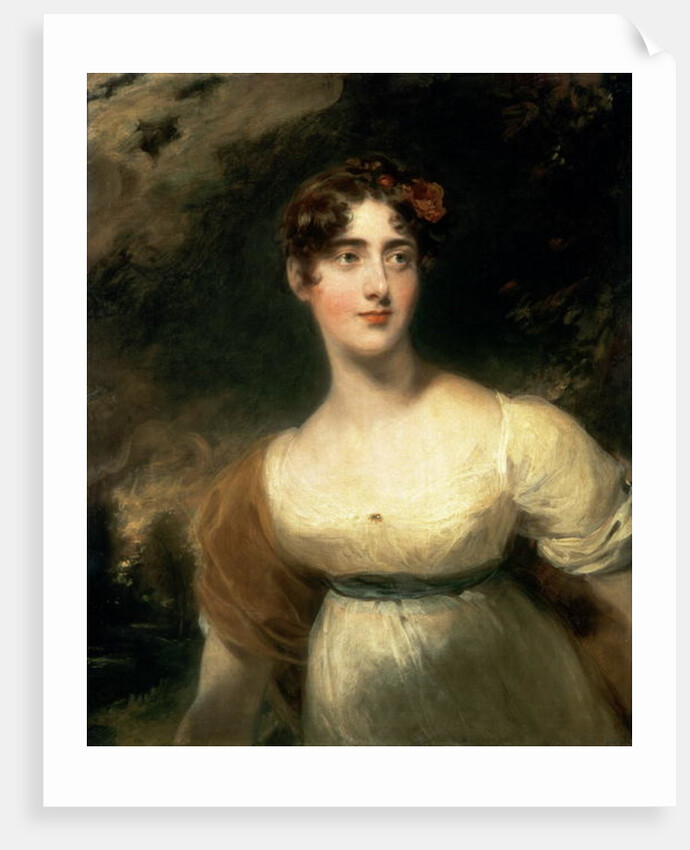 Portrait of Lady Emily Harriet Wellesley-Pole, later Lady Raglan, 1814 by Thomas Lawrence