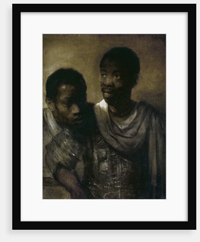 Two African Men, 1661 by Rembrandt Harmensz. van Rijn