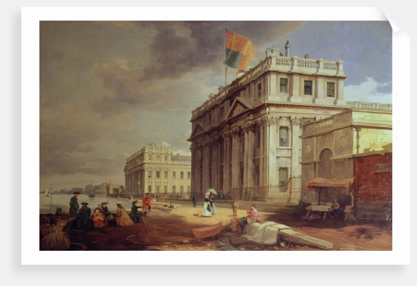 Greenwich Hospital, 1842 by James Holland