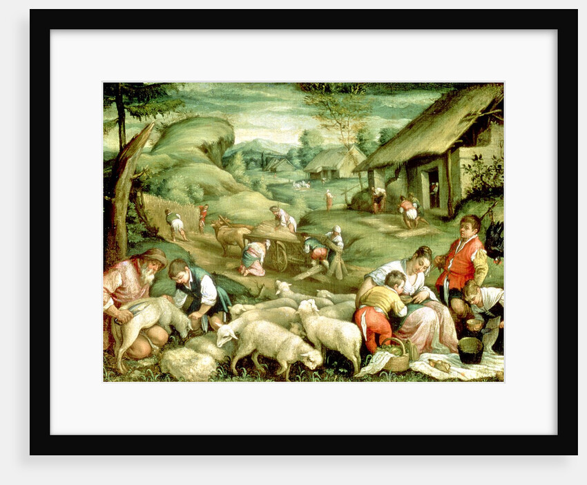 Summer, 1570-80 by Francesco Bassano