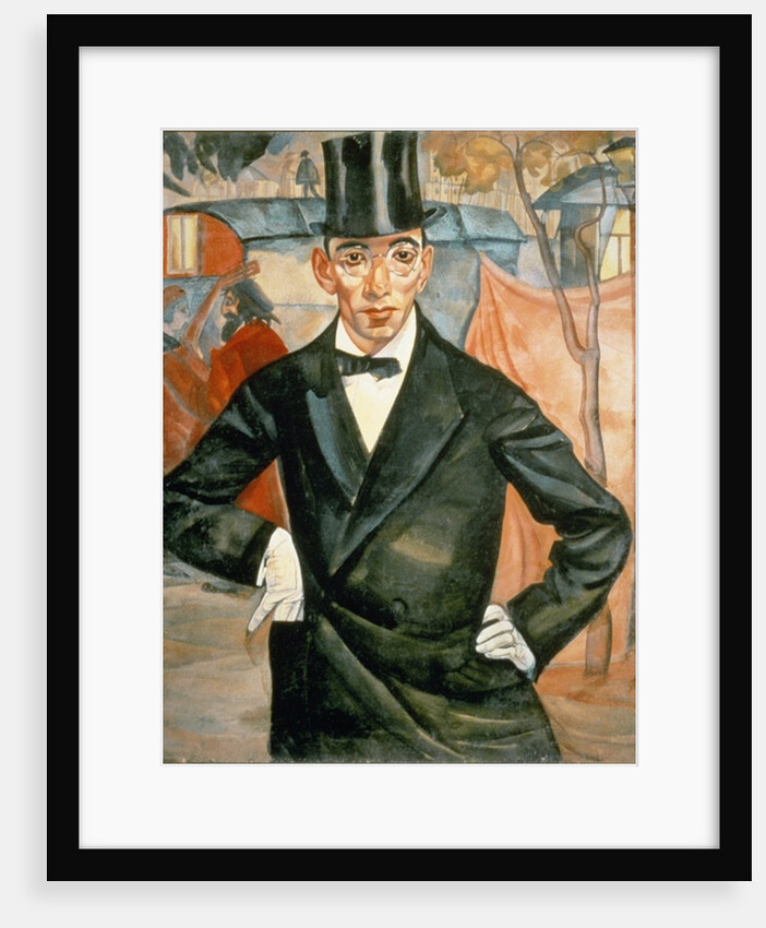 Portrait of Miron Sherling by Boris Dmitrievich Grigoriev