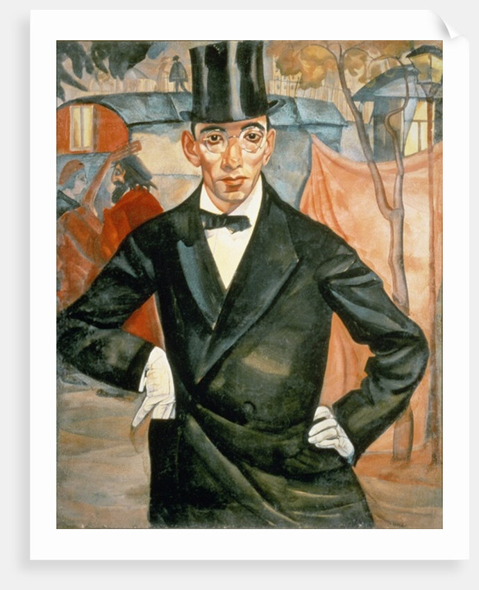 Portrait of Miron Sherling by Boris Dmitrievich Grigoriev