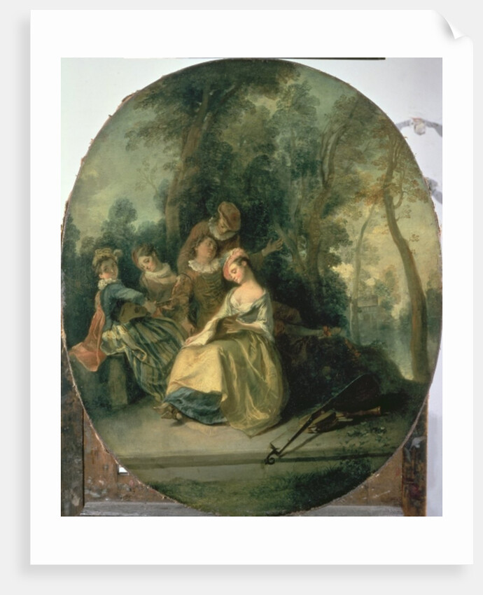 Concert in the Park, 1725 by Nicolas Lancret