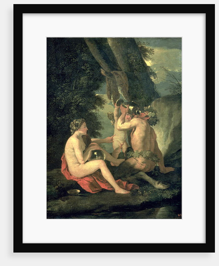Satyr and Nymph, 1630 by Nicolas Poussin