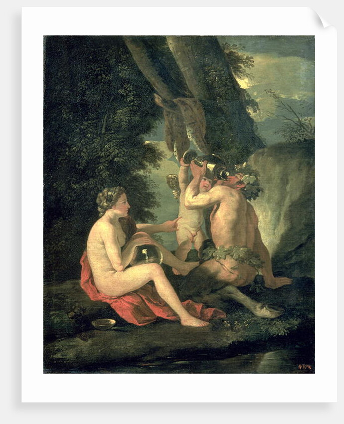 Satyr and Nymph, 1630 by Nicolas Poussin