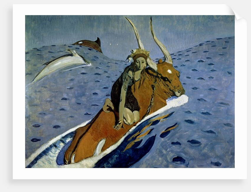 The Rape of Europa, 1910 by Valentin Aleksandrovich Serov