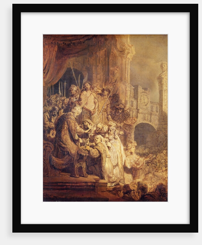 Ecce Homo, 1634 by Rembrandt Harmensz. van Rijn