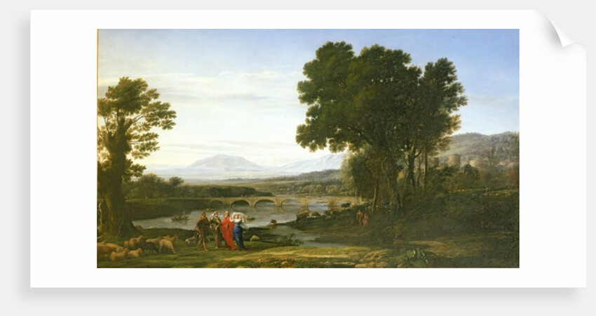 Landscape with Jacob and Laban and Laban's Daughters, 1654 by Claude Lorrain