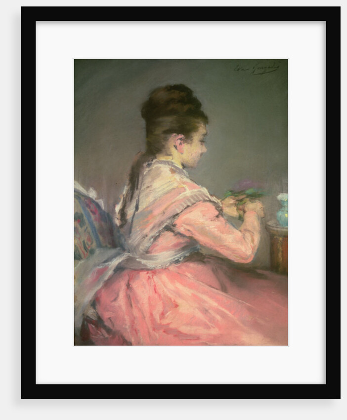 Bouquet of violets by Eva Gonzales