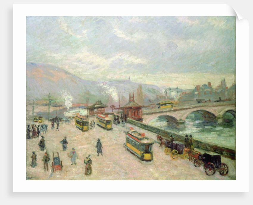 The Pont Corneille at Rouen, 1898 by Jean Baptiste Armand Guillaumin