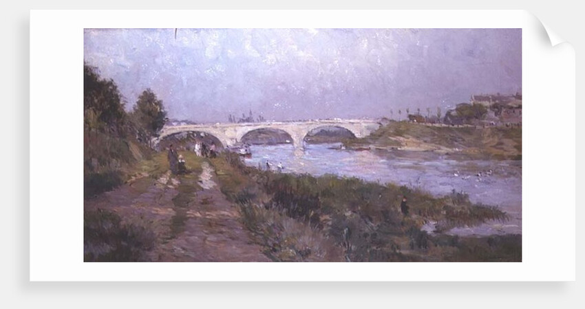 The Bridge over the Marne at Charenton by Albert-Charles Lebourg