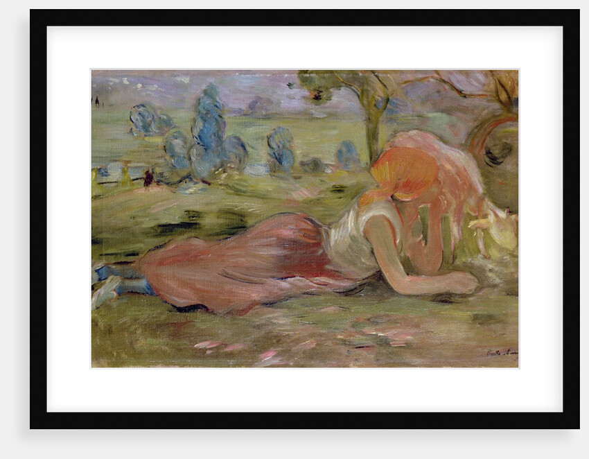 The Goatherd, 1891 by Berthe Morisot