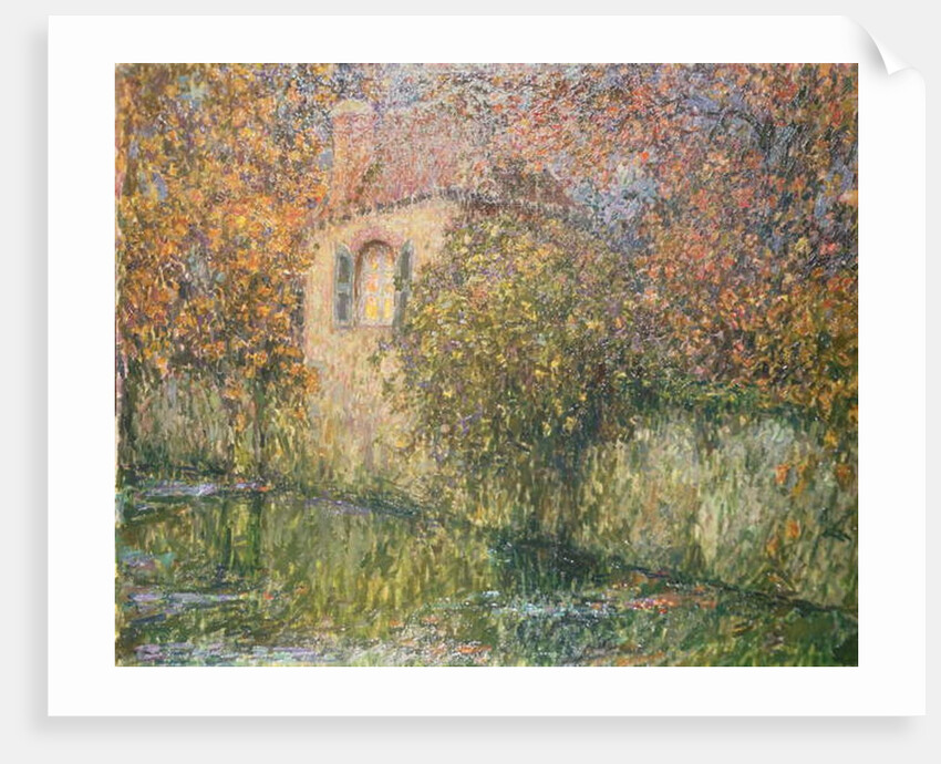 The House by the River by Henri Eugene Augustin Le Sidaner