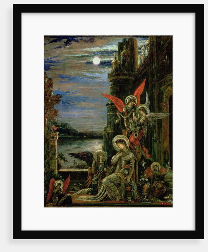 St. Cecilia 1897 by Gustave Moreau
