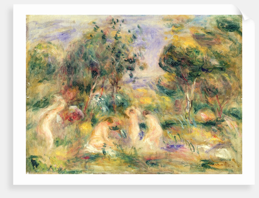 The Bathers by Pierre Auguste Renoir