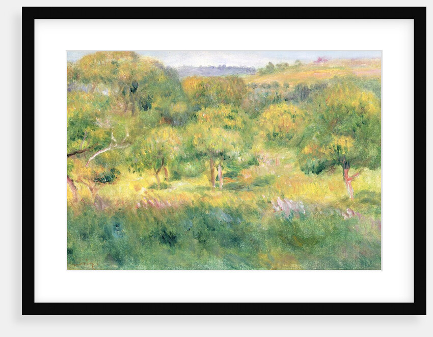 The edge of a forest in Brittany, 1893 by Pierre Auguste Renoir