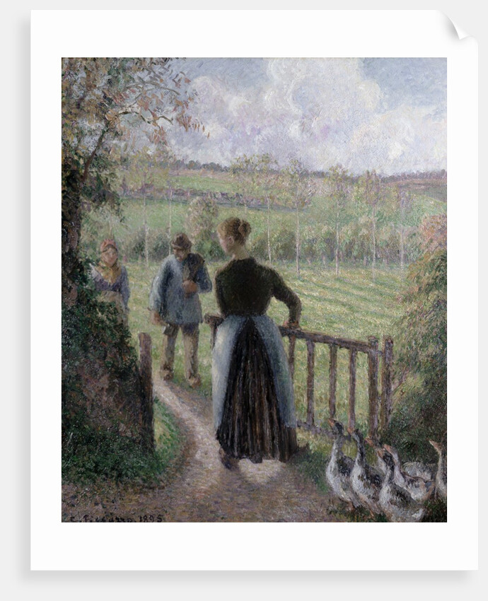 The Woman with the Geese, 1895 by Camille Pissarro