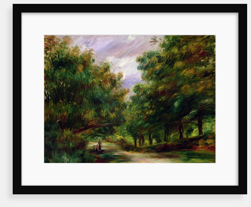 The road near Cagnes, 1905 by Pierre Auguste Renoir