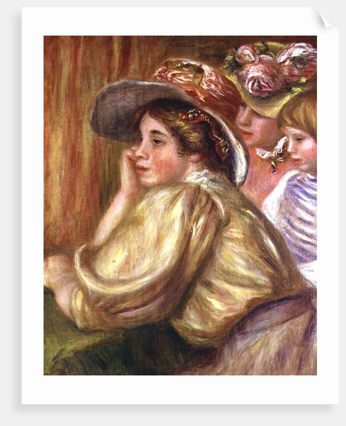 Coco and the two servants, 1910 by Pierre Auguste Renoir