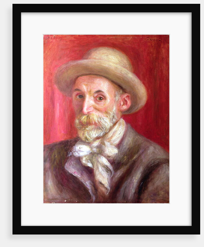 Self portrait, 1910 by Pierre Auguste Renoir