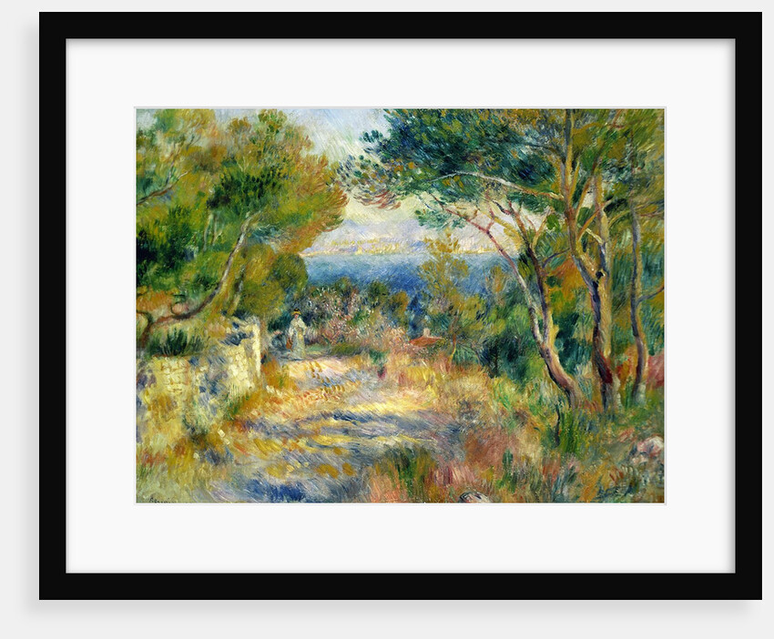 L'Estaque, 1882 by Pierre Auguste Renoir