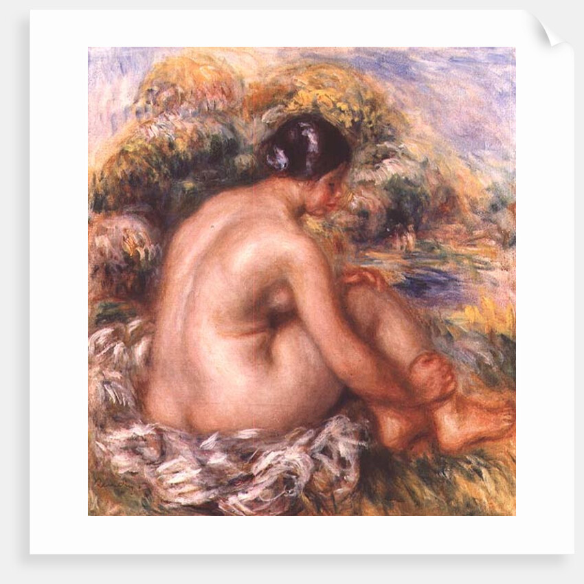 Bather, 1915 by Pierre Auguste Renoir