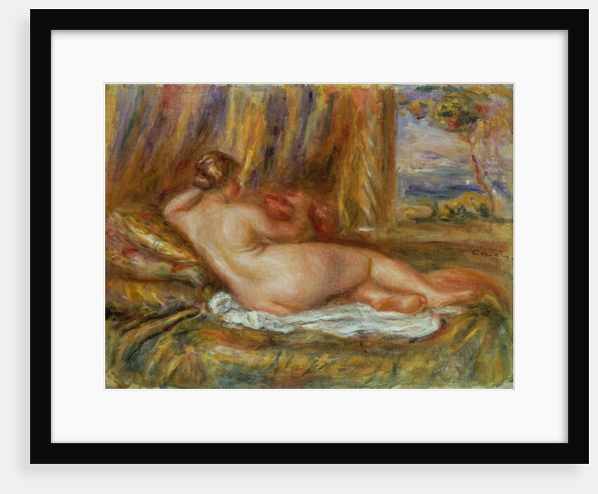 Reclining nude, 1914 by Pierre Auguste Renoir