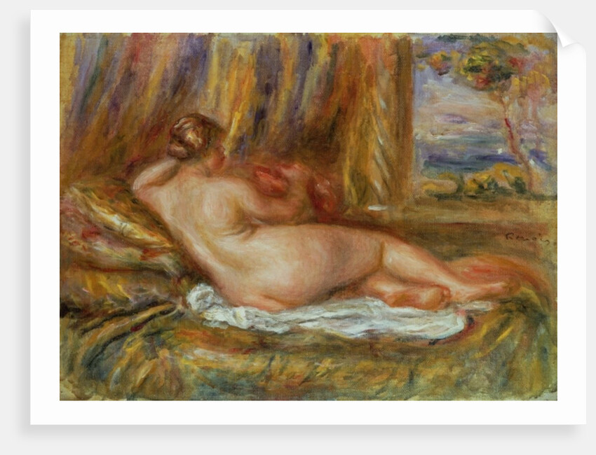 Reclining nude, 1914 by Pierre Auguste Renoir