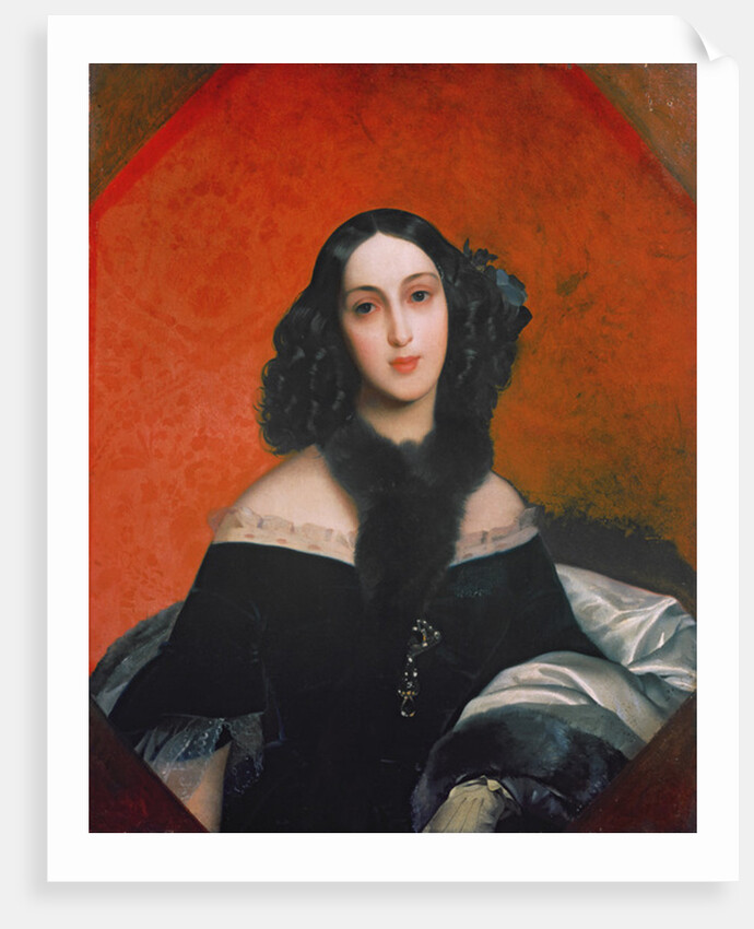 Portrait of M.A. Bek, 1840 by Karl Pavlovich Bryullov